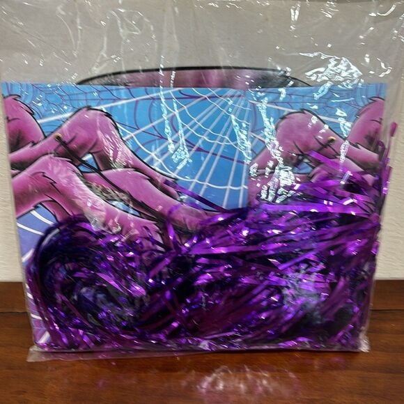 NEW! Vintage Beistle Halloween Hanging Spider Curtain Circa 2001 - Picture 5 of 5